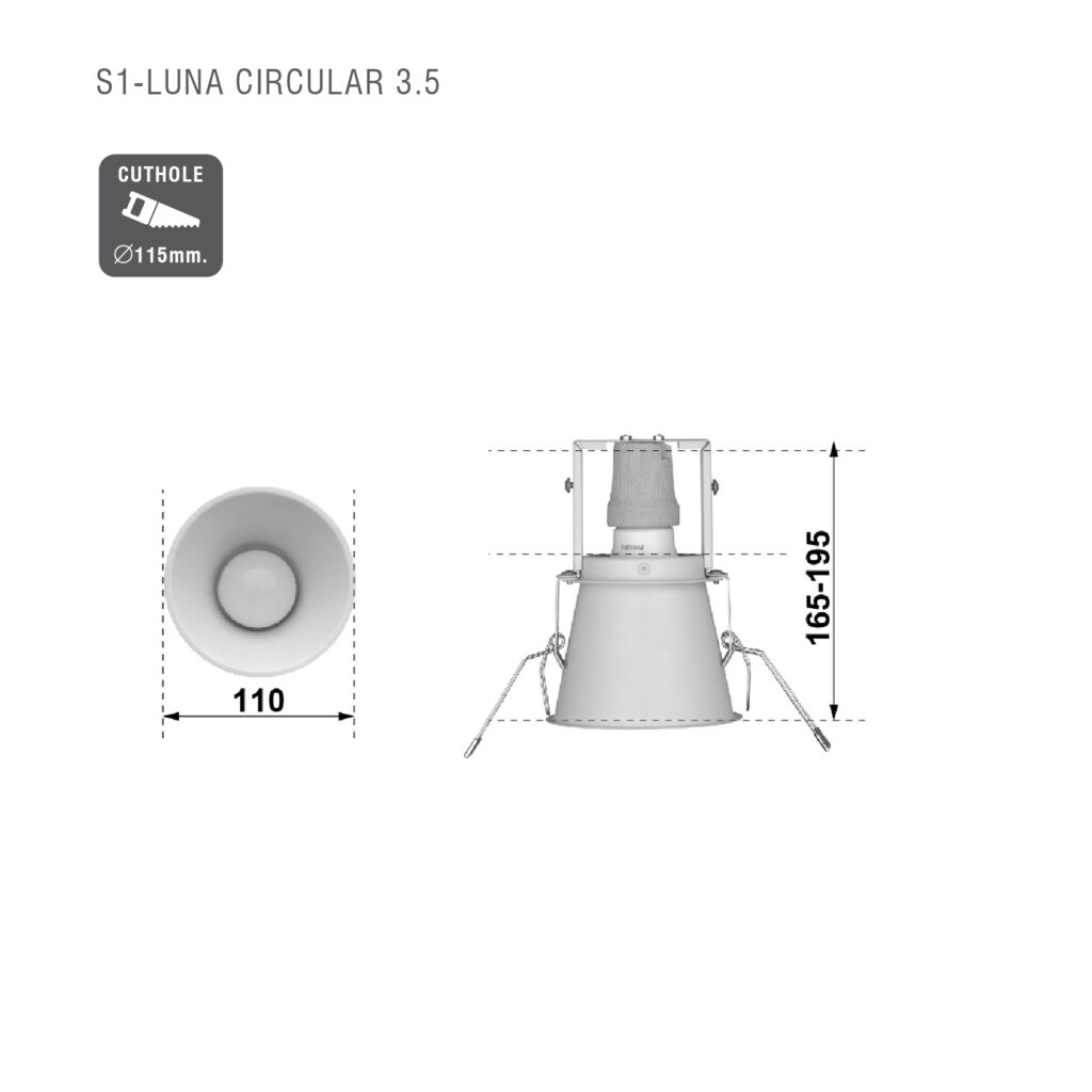 DIMENSION - Downlight-16